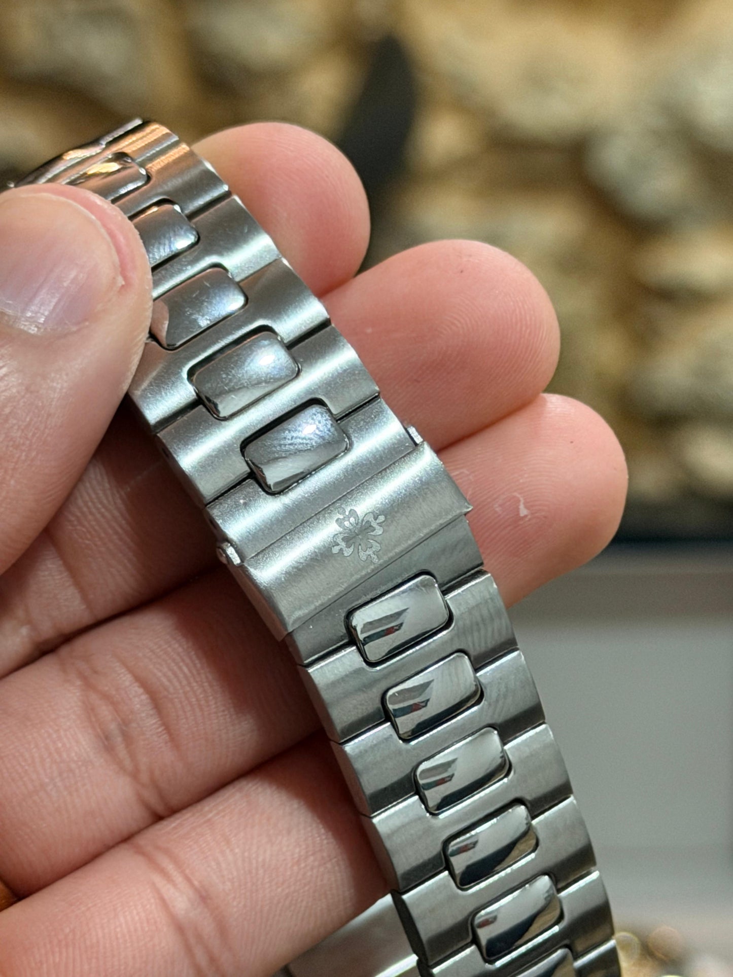 Patek Philippe Nautilus azul Tiffany