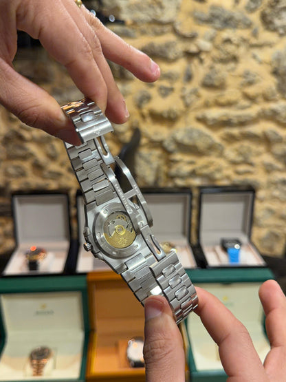 Patek Philippe Nautilus azul Tiffany