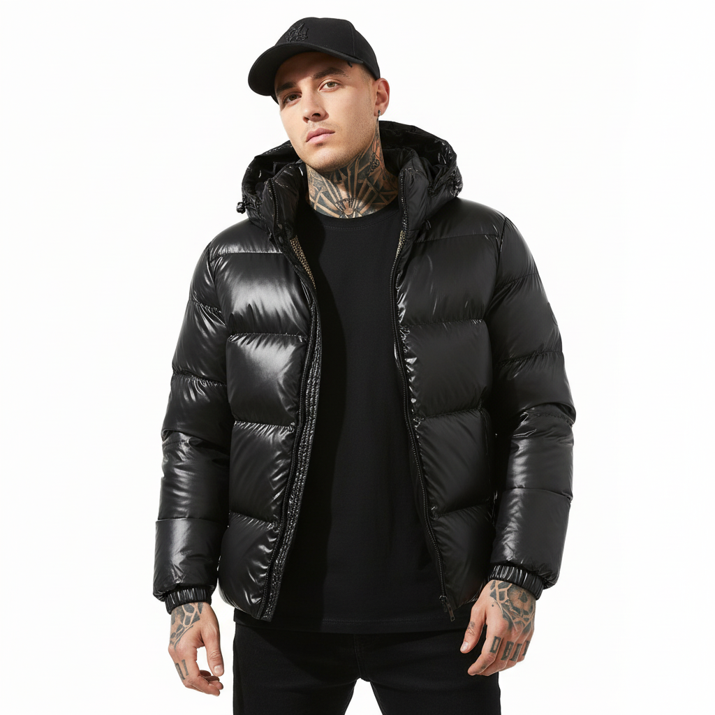 𝗕𝗟𝗔𝗖𝗞 𝗖𝗢𝗔𝗧 𝗪𝗜𝗧𝗛 𝗚𝗢𝗟𝗗 𝗙𝗜𝗕𝗘𝗥 𝗗𝗘𝗧𝗔𝗜𝗟𝗦 (𝙻𝙵𝟺𝟻𝟺𝟶𝟼𝟺)