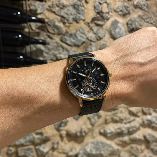 SOLLEN Sport Racing - Dourado Automático Design Premium