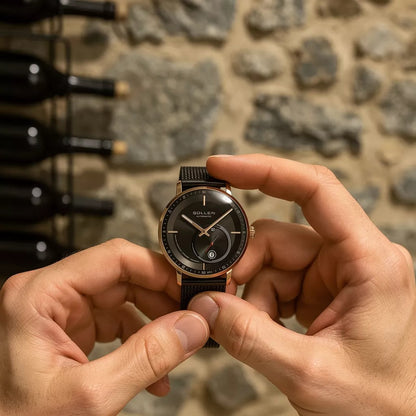 SOLLEN  - Dourado Mecânico Automático Luminoso Premium