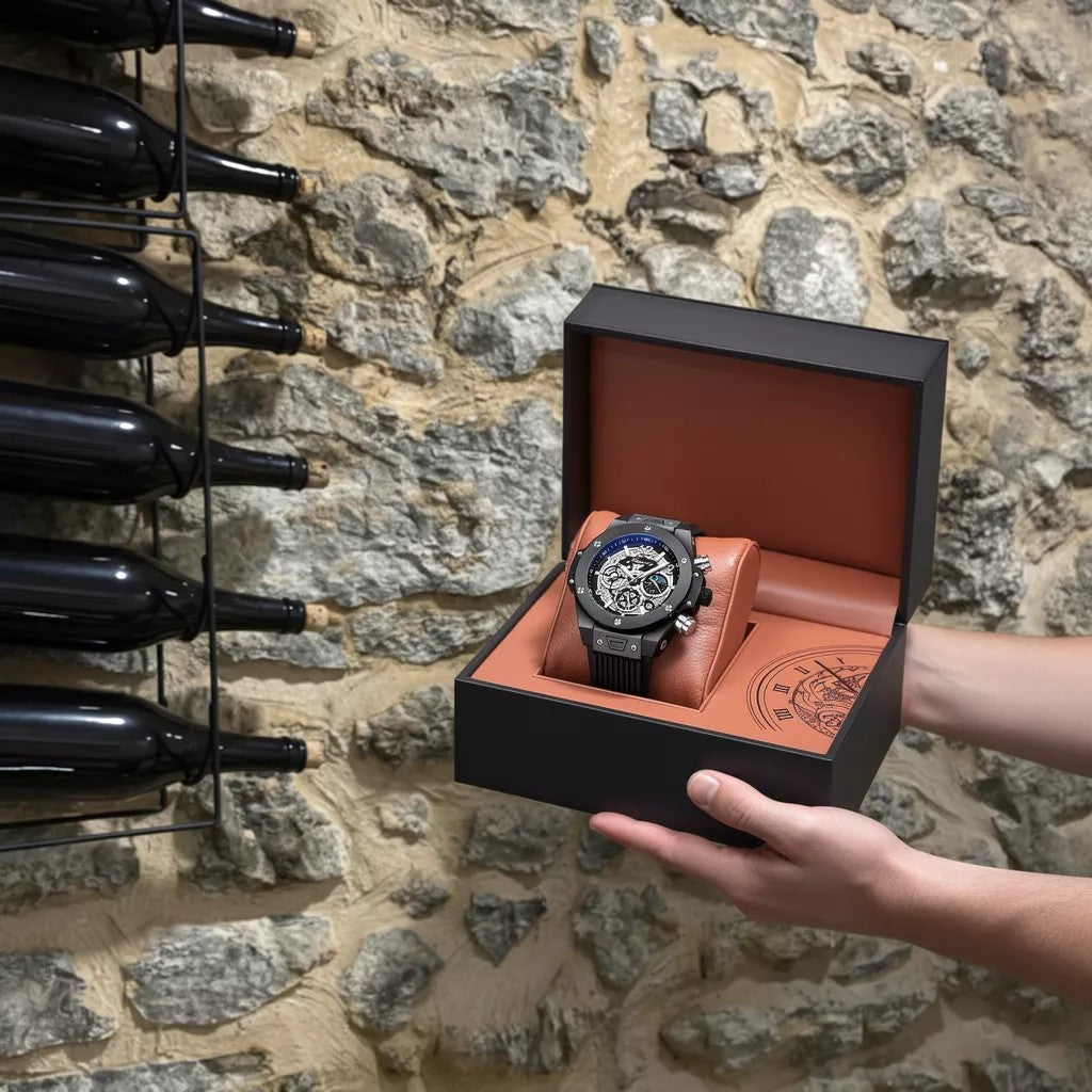 CHENXI  Masculino - Design Clássico Elegante