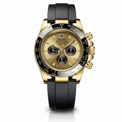 FENSIR Cronógrafo 6 Ponteiros - Business Minimalista Silicone