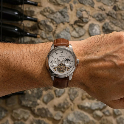 FENSIR Prata minimalista caixa branca