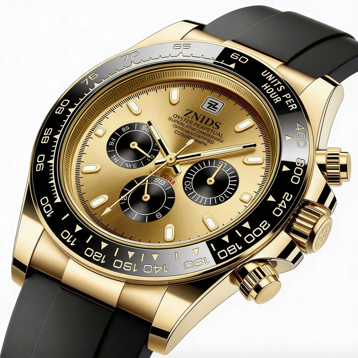 FENSIR Cronógrafo 6 Ponteiros - Business Minimalista Silicone