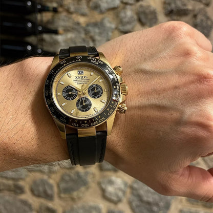 FENSIR Cronógrafo 6 Ponteiros - Business Minimalista Silicone