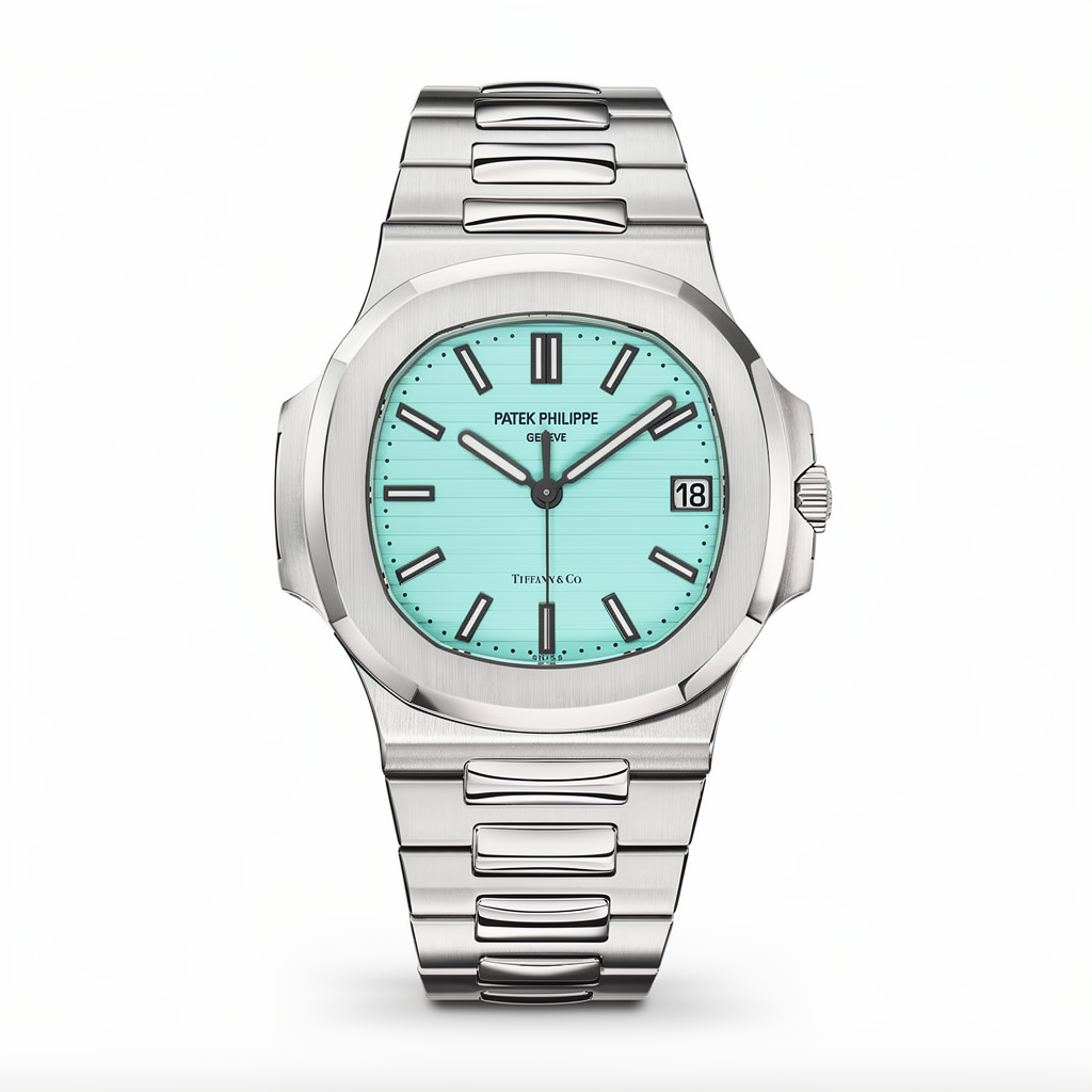 Patek Philippe Nautilus azul Tiffany