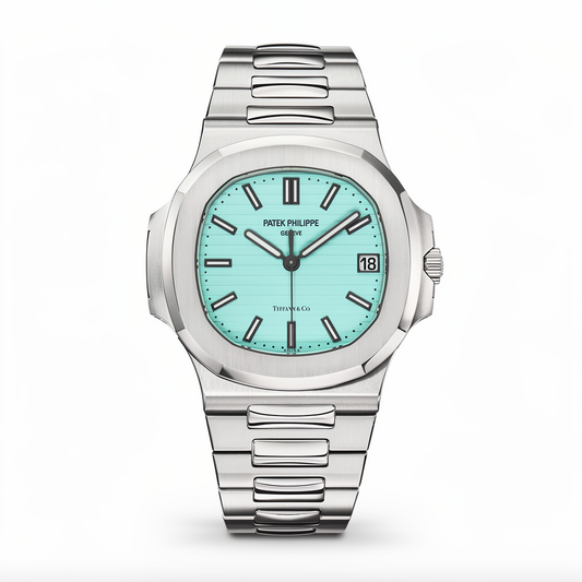 Patek Philippe Nautilus azul Tiffany